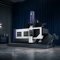Machine de découpe de précision en métal entièrement fermée, haute efficacité, robuste, pour tour CNC vertical (vente en gros)