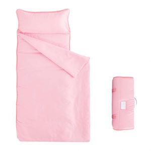 Portable Kids Envelope <b>With</b> <b>Pillow</b>, Soft Washable Children <b>Sleeping</b> <b>Bag</b> for Camping Kindergarten Nap Travel Use - Product Image 1