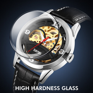 Relojes de Pulsera SKMEI 9226 con Esfera de Esqueleto, Correa de Cuero, Mecánico Automático, Relojes de Moda <span class=keywords><strong>para</strong></span> Hombre - Product Image 5