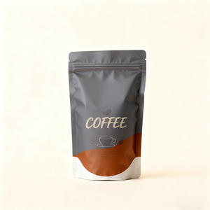 Imprimé personnalisé refermable 250g500g 1lb bas côté coin Support plaque sac de café avec valve debout café thé fermeture éclair Ba - Product Image 1