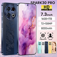 Teléfono Inteligente para Juegos Tecno Spark 30 Pro+ de 7.3 Pulgadas, 16 GB, 1 TB de ROM, 4K, 120 Hz, LTE, Cámara de 108 MP, Carga Inalámbrica Francesa, Doble SIM