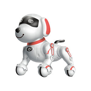 Mainan anjing <span class=keywords><strong>Robot</strong></span> Remote Control untuk anak-anak, peliharaan <span class=keywords><strong>Robot</strong></span> berbicara menari pintar interaktif dengan mata LED, hadiah yang dapat diprogram - Product Image 2
