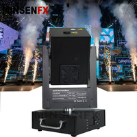 MINSENFX nouveau contrôle DMX tête mobile rotatif Sparkler scène flamme filature froide étincelle Machine 750w pour mariage