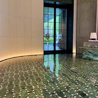 Dalle de marbre vert poli de qualité supérieure, moderne, durable, écologique, imperméable pour salle de bain, salle à manger, chambre, couloir, cuisine, entrée, escalier