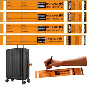 Etichette per Bagagli Personalizzate, Resistenti e Impermeabili, <span class=keywords><strong>con</strong></span> <span class=keywords><strong>Numero</strong></span> di Serie, per Hotel, Supermercati e Negozi - Product Image 2