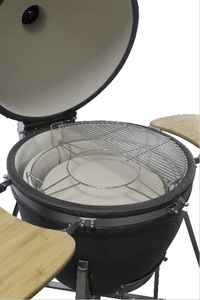 Parrilla Kamado de cerámica moderna <span class=keywords><strong>MCD</strong></span> de 27 pulgadas para cocina al aire libre, barbacoa, horno de pizza, pícnics de <span class=keywords><strong>grupo</strong></span> con parrilla de barbacoa de carbón - Product Image 5