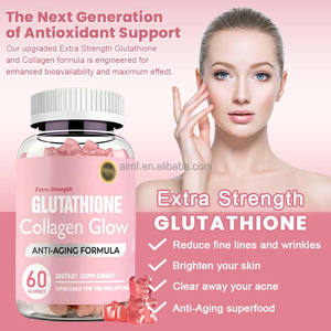 Premium Kwaliteit Anti Veroudering Formule 60 Gummies Voedingssupplement Glutathion Collageen Glow Gummies - Product Image 2