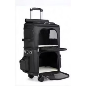 Muestra gratuita de carrito para mascotas de doble capa para exteriores, carrito para gatos, bolsa de transporte para mascotas - Product Image 5