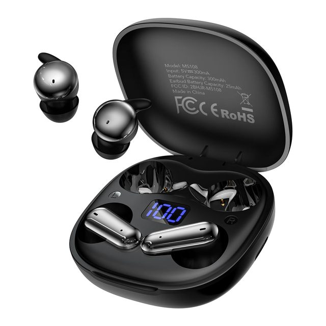 Dual Pair JS670 TWS Wireless Earbuds Bluetooth 5.3 Low Latency Gaming Headphones HiFi Stereo Semi in Ear Earphones