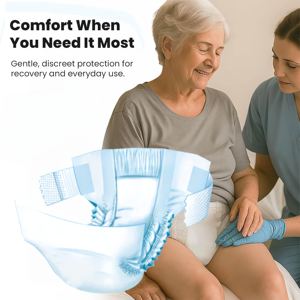 Pannolini per Adulti Unisex all'Ingrosso, Extra Spessi, Traspiranti, Stampati, Taglia XXL, con Protezione Anti-Perdita, Usa e Getta, Campioni Gratuiti - Product Image 5