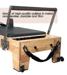 Wavar - Sets de <span class=keywords><strong>Pilates</strong></span> Profesionales de Madera Personalizados con Logotipo para Mujer y Hombre, Escalera de <span class=keywords><strong>Pilates</strong></span> para Entrenamiento de Yoga - Product Image 6