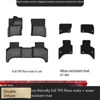 Tapis de sol TPE sur mesure pour Land Rover Defender 110, tapis imperméable et résistant, accessoires auto antidérapants