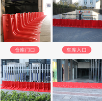 Barrera Impermeable Contra Inundaciones para Garajes Subterráneos y Almacenes, Precio Bajo, Móvil, Desmontable, en Forma de L, Control de Inundaciones, Retén de Agua