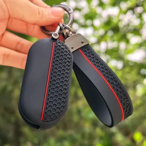 <span class=keywords><strong>Porte</strong></span>-clés en Silicone pour <span class=keywords><strong>Alfa</strong></span> <span class=keywords><strong>Romeo</strong></span> Giulietta Myth Junior 4C <span class=keywords><strong>Romeo</strong></span> Mito Myth 159 GTO GTA, accessoires de voiture - Product Image 4
