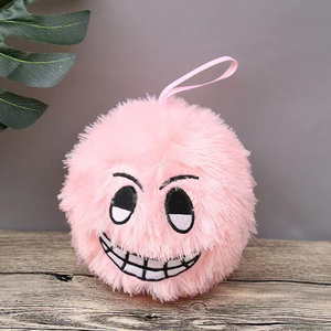 Fuzzy Plüsch <span class=keywords><strong>ball</strong></span> 9 Zoll <span class=keywords><strong>Crazy</strong></span> Faced Gefüllte Pelz Kleine Monster Flauschiges Spielzeug - Product Image 5