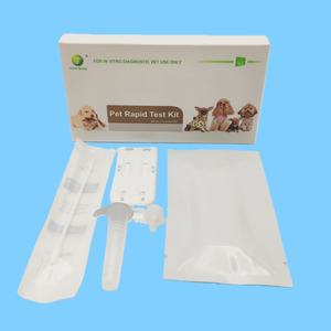 ชุดตรวจหาแอนติเจนไวรัสโรคไข้หัดสุนัข (CDV) และพาร์โวไวรัส (CPV) สำหรับสัตว์เลี้ยง  แบบเร็ว  สำหรับสัตวแพทย์  ลดราคาพิเศษ - Product Image 2