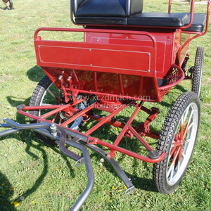 Chariot à chevaux de marathon à <span class=keywords><strong>4</strong></span> roues au design unique, chariot à chevaux pour poney à vendre - Product Image 5
