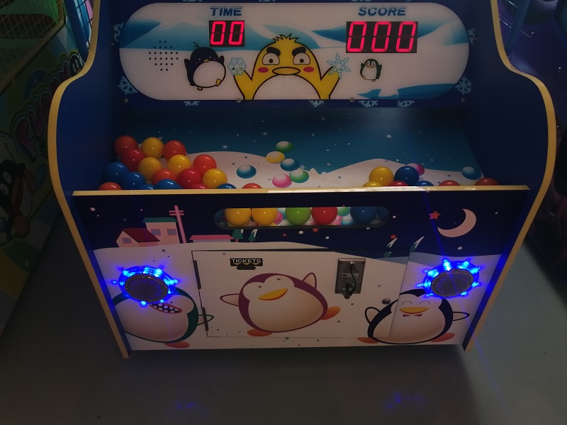 Coin Operated Penguin Paradise - Fun Lottery Game Machine