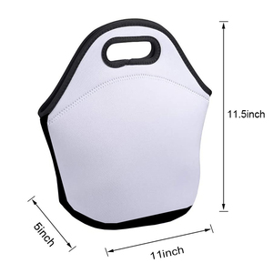 Qualisub stampa su un lato o su entrambi i lati borsa per il pranzo in Neoprene sublimazione borse per il pranzo spazi vuoti per la stampa fai da te - Product Image 3