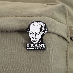 <span class=keywords><strong>Kant</strong></span> smaltato Pin I <span class=keywords><strong>Kant</strong></span> capisco spilla <span class=keywords><strong>filosofia</strong></span> classica distintivo gioielli regalo per studenti e fan - Product Image 3