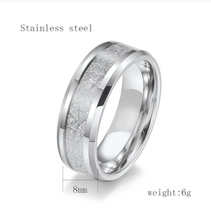 Bracelet élégant <span class=keywords><strong>en</strong></span> acier inoxydable avec texture givrée et finition noire/argentée pour homme, idéal pour les mariages et le quotidien - Product Image 2