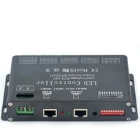 12CH canal DMX contrôleur de tension constante lumières RVB avec contrôle des lampes LED décodeur DC5-24V pour l'éclairage Led