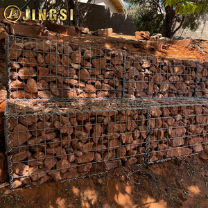 <span class=keywords><strong>Prix</strong></span> des murs en gabions soudés en treillis métallique galvanisé et revêtu de PVC, remplis de pierres, vente de boîtes gabions auprès de fournisseurs chinois - Product Image 4
