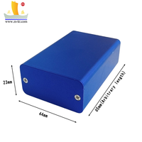 Alüminyum eloksal Mini PC bağlantı kutusu elektronik enstrüman muhafaza fabrika amplifikatör durumda devre ekstrüzyon kontrolü