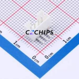 W2001100-4PW2113 Wire-to-<b>Board</b> <b>Pin</b> Header Bent Lead Through Hole,P=2mm Connector 1x4P 2mm Right Angle Insert PH - Product Image 1