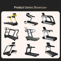 Mesin Lari Treadmill Komersial LED TV dan Konsol Android Heavy Duty untuk Gym, Grosir Langsung dari Pabrik