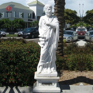 Antik klasik yunan felsefesi mermer <span class=keywords><strong>Aristotle</strong></span> heykelleri - Product Image 6