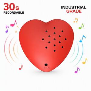 Módulo de Grabación de Sonido en Forma de Corazón para Juguetes, Tarjetas de Felicitación Musicales, Artículos de Marketing, Souvenirs y Publicidad - Product Image 2