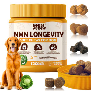 Dogana longevità cane mastica-Anti-invecchiamento Pet integratore di assistenza sanitaria con NMN & resveratrolo vitamine integratore per gatti OEM - Product Image 1