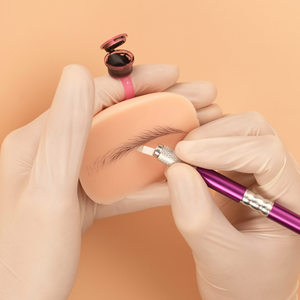 Delineador de ojos de silicona suave 5D, maquillaje permanente para cejas, tatuajes, artistas, tablero de Microblading para ojos, práctica de la piel, novedad - Product Image 4