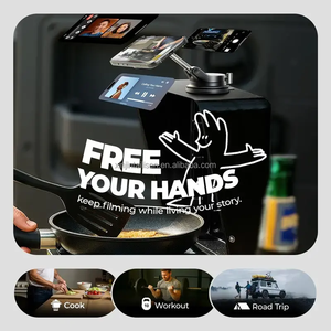 Soporte Magnético Portátil para Teléfono LISEN, Soporte Móvil Ajustable de 360 Grados para Gimnasio, Espejo, Cocina, Parabrisas de Coche, iPhone, Samsung - Product Image 6