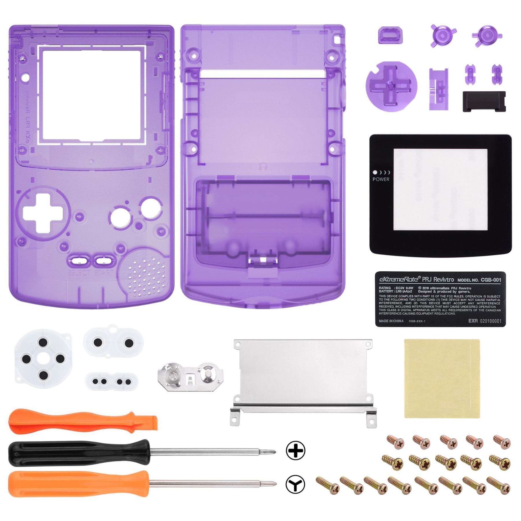 Clear Atomic Purple QCBM5005