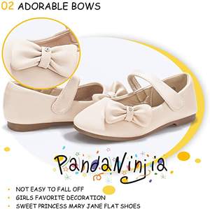 Scarpe da Ballerina Mary Jane per Bambine e Ragazze, Modello Susie, per Matrimoni, Feste e Scuola - Product Image 5