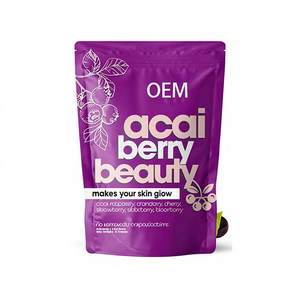 Guangdong Patlayıcı <span class=keywords><strong>Acai</strong></span> <span class=keywords><strong>Berry</strong></span> Tozu Karışık Meyve İçeceği Yaban Mersini Çilek Suyu Geliştirilmiş Kemik Yoğunluğu 7*10g Özelleştirilmiş OEM - Product Image 1