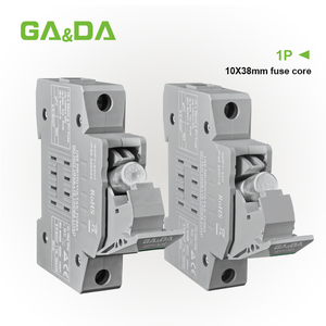 Penjualan Laris GA&DA 1P 2P 1-32A Sekring DC Surya PV dengan Basis Sekring Plastik 1000V dan Penyangga 20kA 50/60Hz - Product Image 4