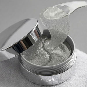 Masque pour les yeux hydratant, nourrissant et rafraîchissant à l'acide hyaluronique microcristallin et à la vitamine C, éclaircissant, pour usage quotidien, marque privée - Product Image 4