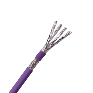 Câble certifié CE RoHS CAT7 blindé LSZH, bande passante 600MHz pour l'automatisation industrielle et les applications <span class=keywords><strong>PoE</strong></span> ++ - Product Image 3