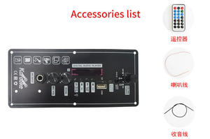 E5カーパワーアンプボードスクエアダンスオーディオスピーカー充電式3.7Vリチウム電池タイプ製品レシーバーアンプ - Product Image 5