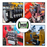 Control Remoto Inalámbrico HMz433 de 4 Vías a Prueba de Agua, Control Remoto Proporcional Inalámbrico Eléctrico, Controlador de Grúa Industrial por Radio