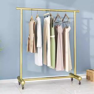 Supports d'affichage en métal électro-plaqué disponibles en gros, présentoirs pour magasins <span class=keywords><strong>de</strong></span> vêtements et supports <span class=keywords><strong>de</strong></span> suspension pour vêtements, directement <span class=keywords><strong>de</strong></span> l'usine - Product Image 5