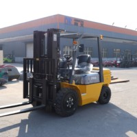 Pengiriman Gratis Forklift Listrik 76.8V 3 Ton Harga Truk Forklift Baterai Listrik