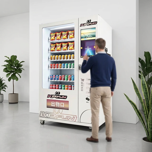 Vending Machine Snacks and Drinks Vending Machines Hielo Y Agua Unmanned Vending Machine