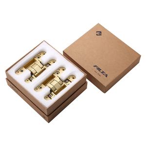 مفصلات أبواب خفية ثلاثية الأبعاد قابلة للتعديل من سبائك الزنك، مفصلات مخفية بزاوية 180 درجة للأبواب الثقيلة في غرف النوم طراز H-60 - Product Image 5