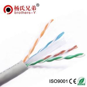 <span class=keywords><strong>CAT6</strong></span> Cat5e UTP Ethernet เครือข่ายอินเทอร์เน็ต <span class=keywords><strong>LAN</strong></span> คอมพิวเตอร์ฉนวนสายเคเบิลสื่อสาร - Product Image 5