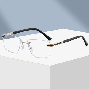 <span class=keywords><strong>Gafas</strong></span> <span class=keywords><strong>de</strong></span> <span class=keywords><strong>Sol</strong></span> Vintage Cuadradas sin Montura para Hombre 2026, <span class=keywords><strong>Marca</strong></span> <span class=keywords><strong>de</strong></span> Lujo, Modernas, Estilo Punk, Protección UV400, Anti Luz Azul, con Opción <span class=keywords><strong>de</strong></span> Lentes <span class=keywords><strong>Graduadas</strong></span> - Product Image 2