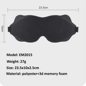 3D Beschwerte Schlafmaske, Verdunkelungs-Augenmaske zum Schlafen und Entspannen, Wimpernfreundliche Augenabdeckung, Schlafbrille in Pink/Schwarz mit Standardverpackung - Product Image 4